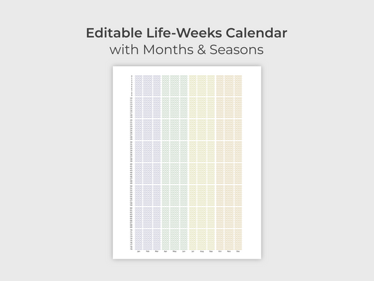 Life-Weeks Calendar