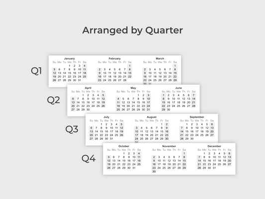 2025 Calendar